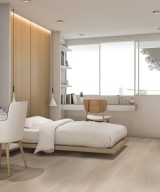 MSI Woodhills - Aaron Blonde Wood Flooring Oak 7mm 1.2mm  6.5 in x 48 in