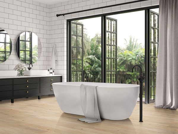 MSI Woodhills - Bali Buff Wood Flooring Oak 7mm 1.2mm  6.5 in x 48 in