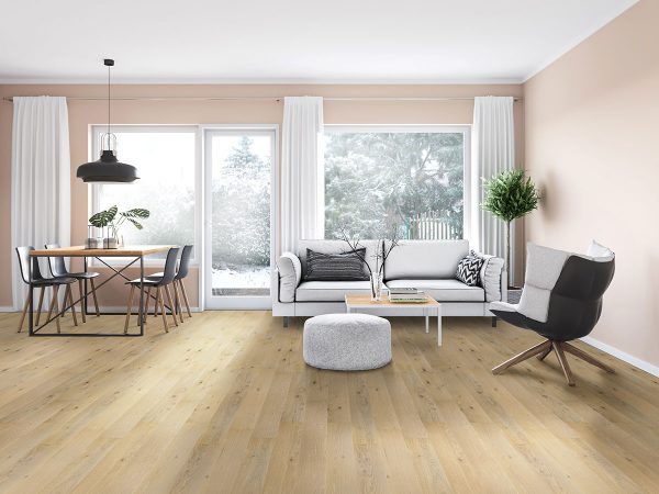 MSI Woodhills - Kings Buff Wood Flooring Oak 7mm 1.2mm  6.5 in x 48 in