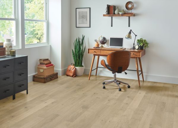 Hartco TIMBERBRUSHED BRONZE - 3/8 in Casual Summer 5 in White Oak