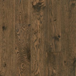Hartco TIMBERBRUSHED BRONZE - 3/8 in Tranquil Shade 5 in White Oak