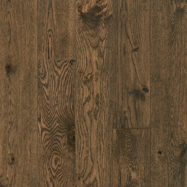 Hartco TIMBERBRUSHED BRONZE - 3/8 in Tranquil Shade 5 in White Oak