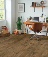 Hartco TIMBERBRUSHED BRONZE - 3/8 in Tranquil Shade 5 in White Oak