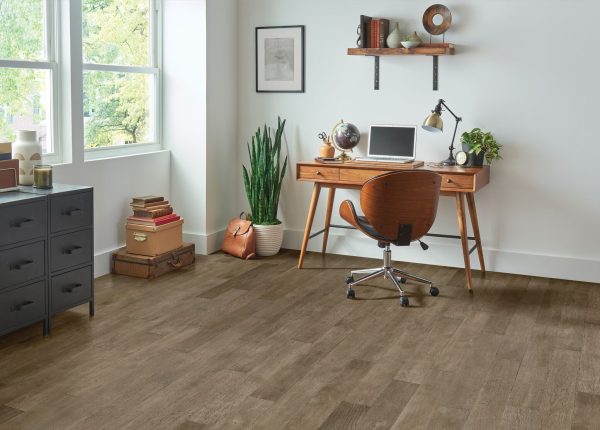 Hartco TIMBERBRUSHED BRONZE - 3/8 in Cool Interior 5 in White Oak