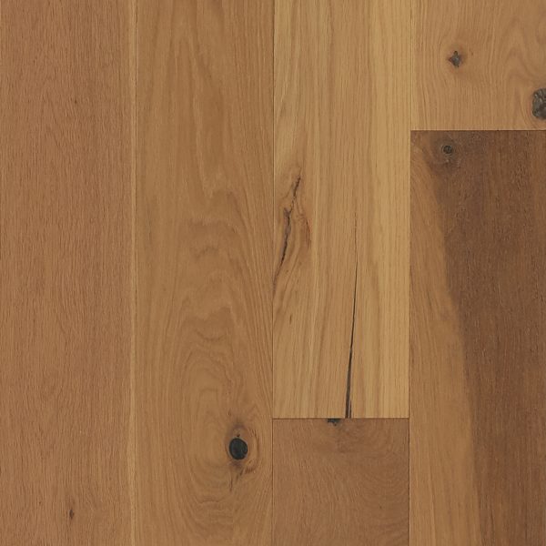 Hartco TIMBERBRUSHED SILVER - 7/16 in Radiating Warmth 6-1/2 in White Oak