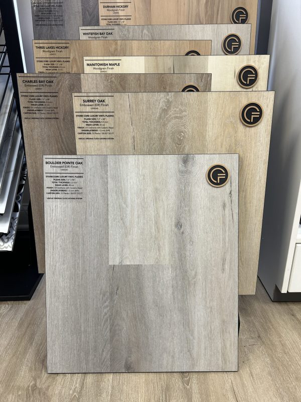 Cabinets & Flooring Larc - Boulder Pointe Oak 20mil 7.2 in x 48 in