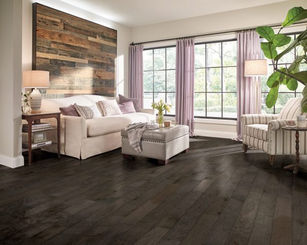Hartco RURAL LIVING - 1/2 in  Misty Gray 5 in  Hickory Engineered