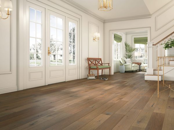 Hartco TIMBERBRUSHED SILVER - 7/16 in Sand Mountain 6-1/2 in White Oak