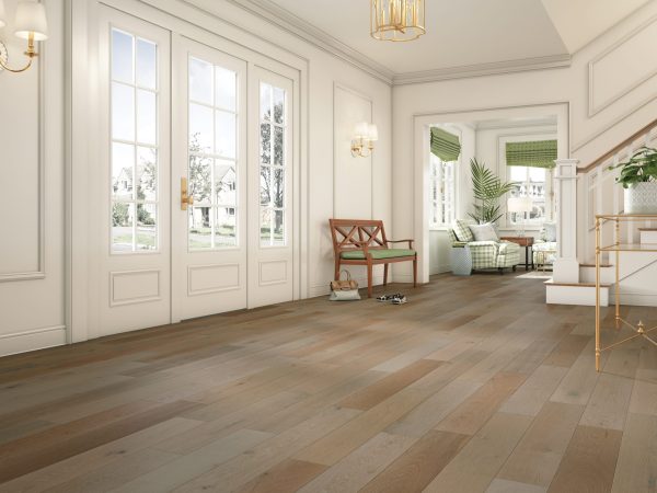 Hartco TIMBERBRUSHED SILVER - 7/16 in Beachy Culture 6-1/2 in White Oak