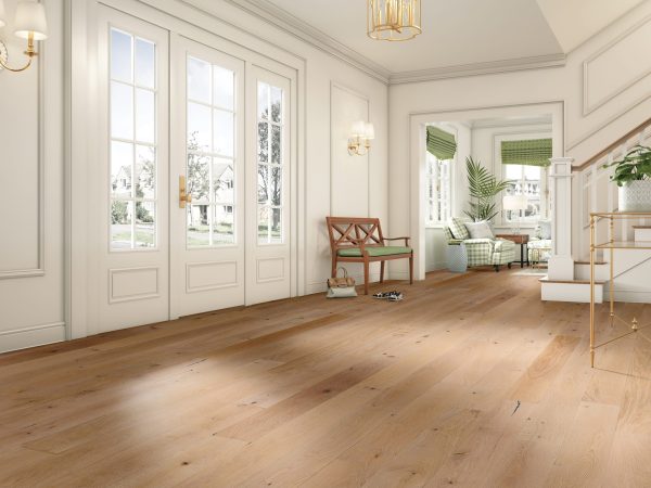 Hartco TIMBERBRUSHED SILVER - 7/16 in Earthy Field 6-1/2 in White Oak