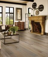 Hartco TIMBERBRUSHED PLATINUM - 9/16 in Decadent Tan 9.056 in White Oak