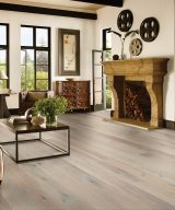 Hartco TIMBERBRUSHED PLATINUM - 9/16 in Winter Magic 9.056 in White Oak