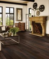 Hartco TIMBERBRUSHED PLATINUM - 9/16 in Stormy Shade 9.056 in White Oak