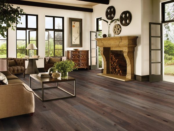 Hartco TIMBERBRUSHED PLATINUM - 9/16 in Woodland Wonder 9.056 in White Oak