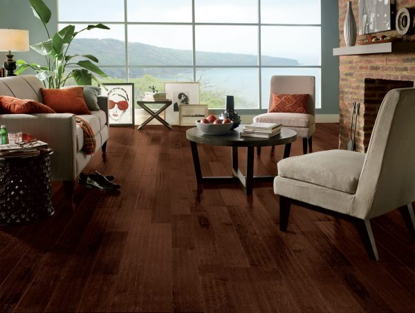 Hartco RURAL LIVING - 1/2 in  Burnt Cinnamon 5 in Maple Engineered
