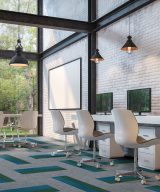 Armstrong Flooring Theorem - deGrasse Green Plank 20mil 6 in x 36 in