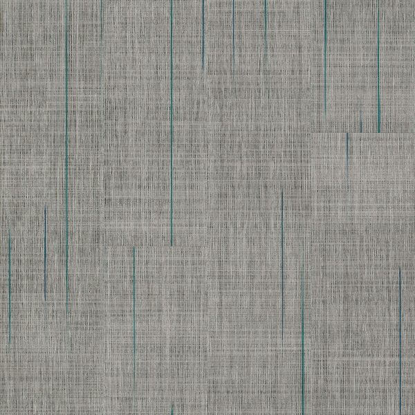 Armstrong Flooring Duo - English Gray w/Blue Hawaiian/Blue Lagoon Plank 20mil 6 in x 36 in