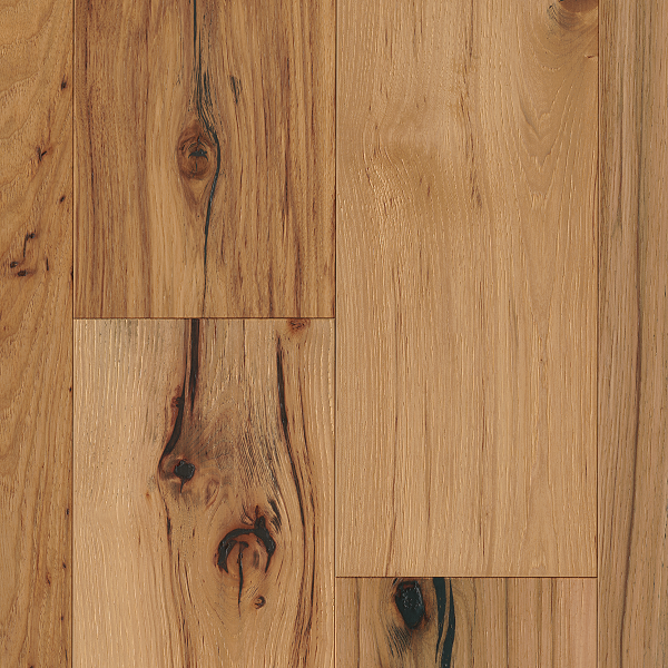 Hartco TIMBERBRUSHED GOLD - 1/2 in Deep Etched Natural 7.48 in Hickory