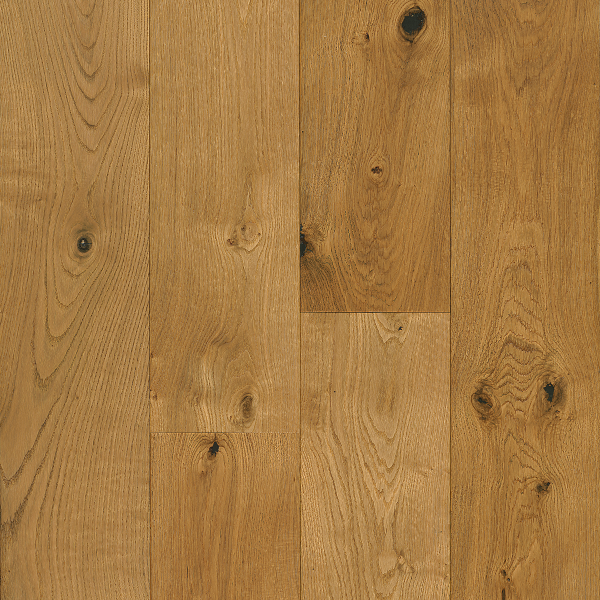 Hartco TIMBERBRUSHED GOLD - 1/2 in Deep Etched Natural 7.48 in White Oak