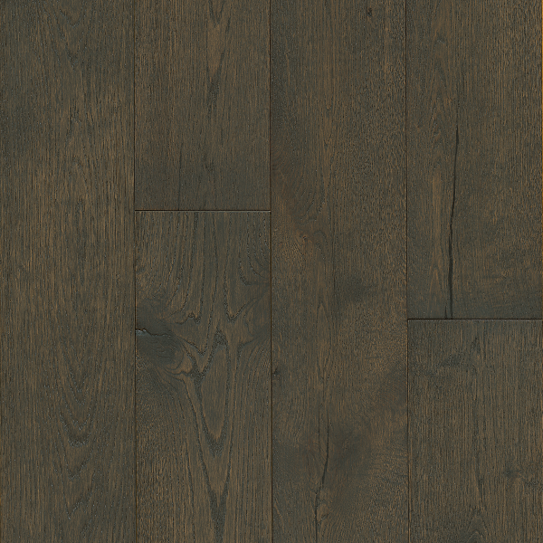 Hartco TIMBERBRUSHED GOLD - 1/2 in Deep Etched Iron Mountain 7.48 in White Oak