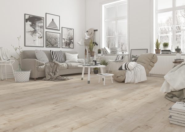 InHaus LAMDURA Visions - Natural Oak 7.64 in  x 50.63 in