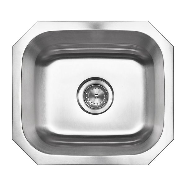 MSI Undermount Stainless Steel 18 in  x  16 in Single Bowl