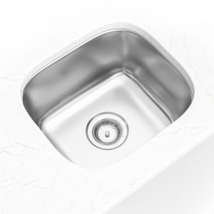 MSI Undermount Stainless Steel 18 in  x  16 in Single Bowl