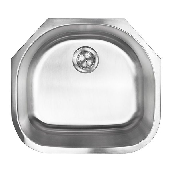 MSI Undermount Stainless Steel 23 1/4 in  x   21 in Single Bowl