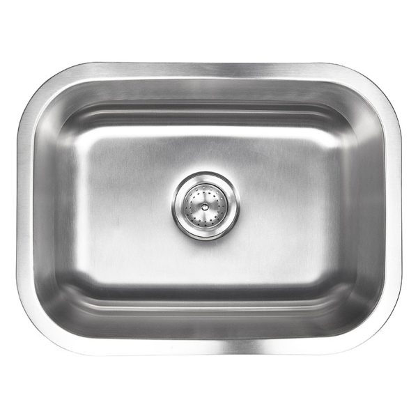 MSI Undermount Stainless Steel 23 3/8 in  x  17 3/4 in Single Bowl