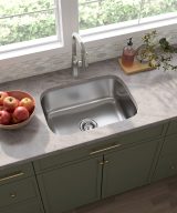 MSI Undermount Stainless Steel 23 3/8 in  x  17 3/4 in Single Bowl