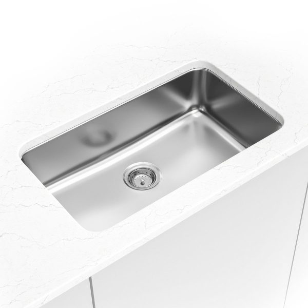 MSI Undermount Stainless Steel 29 7/8 in  x  18 1/16 in Single Bowl