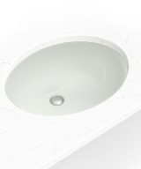 MSI 19 1/2 in x 16 in Bisque Oval 1714