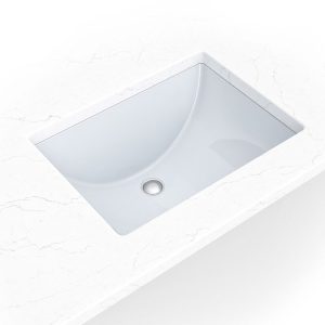 MSI 18 1/2 in x 13 3/4 in White Rectangle 1813