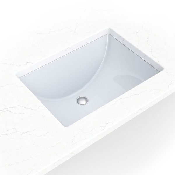 MSI 18 1/2 in x 13 3/4 in White Rectangle 1813
