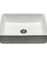 MSI Undermount Fireclay 29 7/8 in  x  19 3/4 in Single Bowl