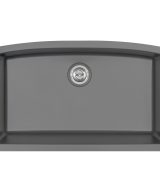 MSI Undermount Quartz Composite 32 1/2 in  x  19 1/2 in Single Bowl