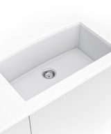 MSI Undermount Quartz Composite 32 1/2 in  x  19 1/2 in Single Bowl