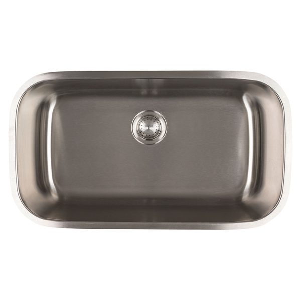MSI Undermount Stainless Steel 32 1/8 in x 18 in Single Bowl