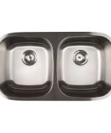 MSI Undermount Stainless Steel 32 1/8 in x 18 in Double Bowl