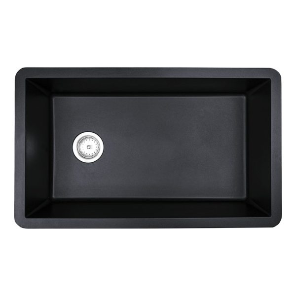 MSI Undermount Quartz Composite 31 3/4 in  x  19 3/4 in Single Bowl