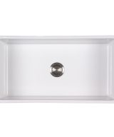 MSI Undermount Fireclay 33 in  x  18 in Single Bowl
