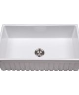 MSI Undermount Fireclay 33 in  x  18 in Single Bowl
