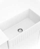 MSI Undermount Fireclay 33 in  x  18 in Single Bowl