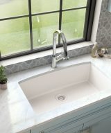 MSI Undermount Quartz Composite 32 1/2 in  x  19 1/2 in Single Bowl