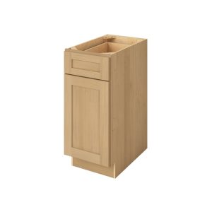 Cooper - 15" Base Cabinet, 1 Door-1 Drawer, 1 Shelf in Sandstone CSD-B15
