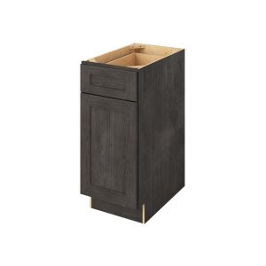 Cooper - 15" Base Cabinet, 1 Door-1 Drawer, 1 Shelf in Slate CSL-B15