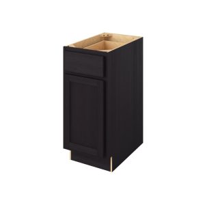 Hudson - 15" Base Cabinet, 1 Door-1 Drawer, 1 Shelf in Espresso HES-B15