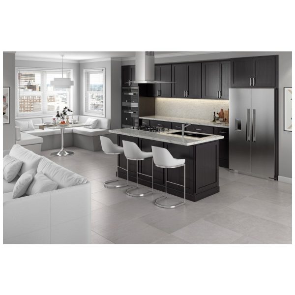 Hudson - 15" Base Cabinet, 1 Door-1 Drawer, 1 Shelf in Espresso HES-B15