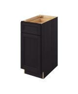 Monaco - 15" Base Cabinet, 1 Door-1 Drawer, 1 Shelf in Espresso MES-B15