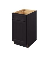 Monaco - 18" Base Cabinet, 1 Door-1 Drawer, 1 Shelf in Espresso MES-B18